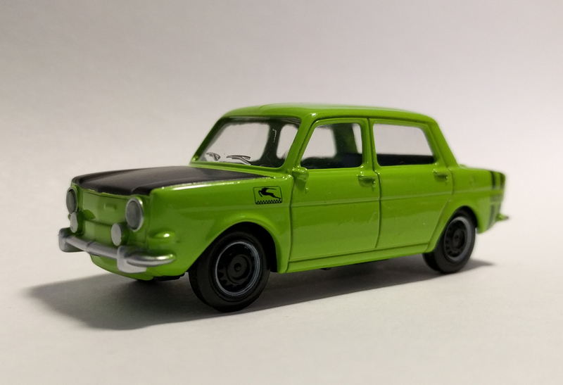 Simca 1000 Rallye 2 by Norev. I was smitten when I first saw this car in a Jobjoris post last year. I’m grateful he sent one my way.